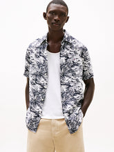 Load image into Gallery viewer, TOMMY HILFIGER TROPICAL PRINT LINEN SHIRT
