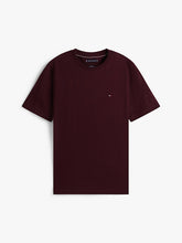 Load image into Gallery viewer, Tommy Hilfiger Solid Tee Deep Burgundy
