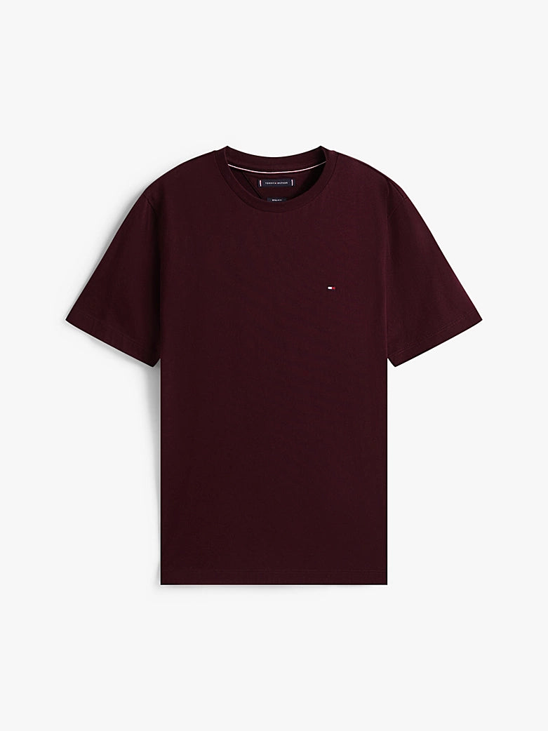 Tommy Hilfiger Solid Tee Deep Burgundy