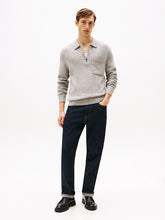 Load image into Gallery viewer, Tommy Hilfiger Lambswool Zip Polo
