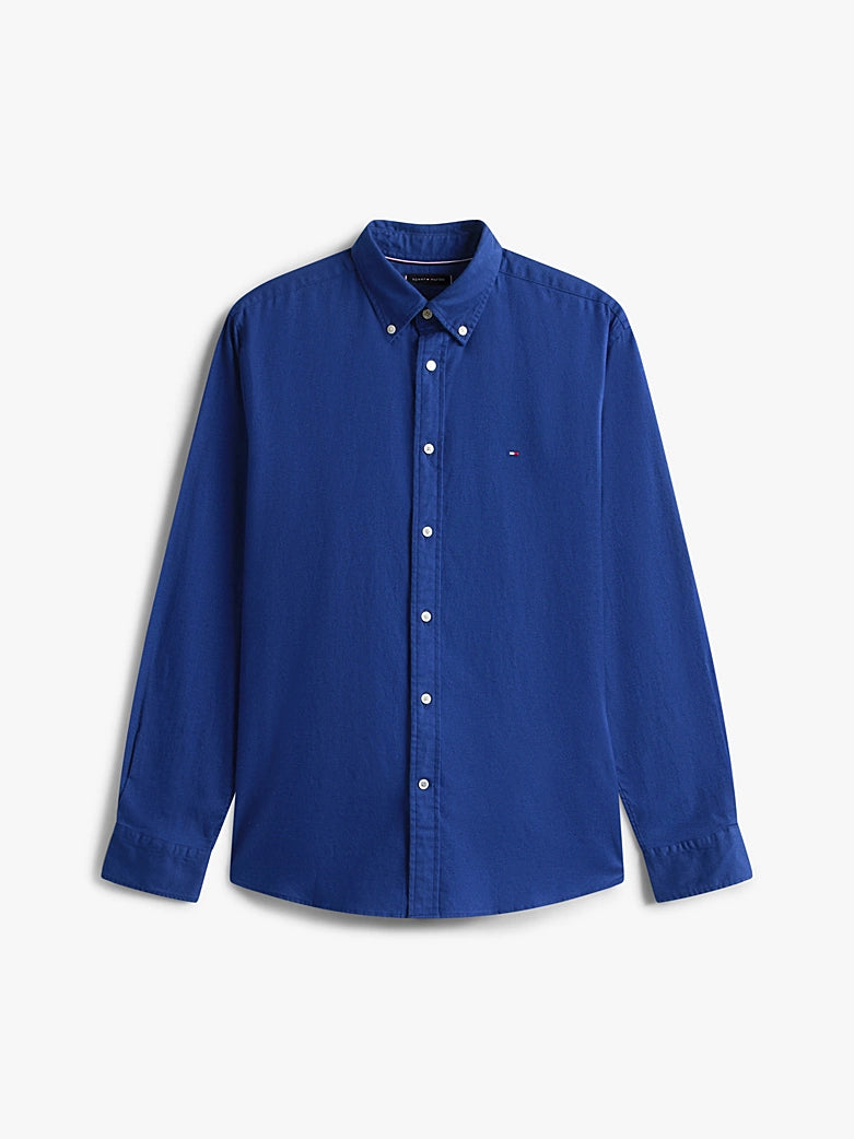 Tommy Hilfiger Flannel Shirt Preppy Navy