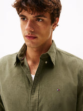 Load image into Gallery viewer, Tommy Hilfiger Corduroy Shirt Battle Green
