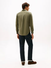 Load image into Gallery viewer, Tommy Hilfiger Corduroy Shirt Battle Green
