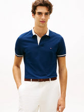 Load image into Gallery viewer, Tommy Hilfiger Contrast Collar Polo Navy
