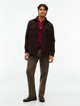 Load image into Gallery viewer, Tommy Hilfiger Relaxed Fit Wool Shirt Chocolate
