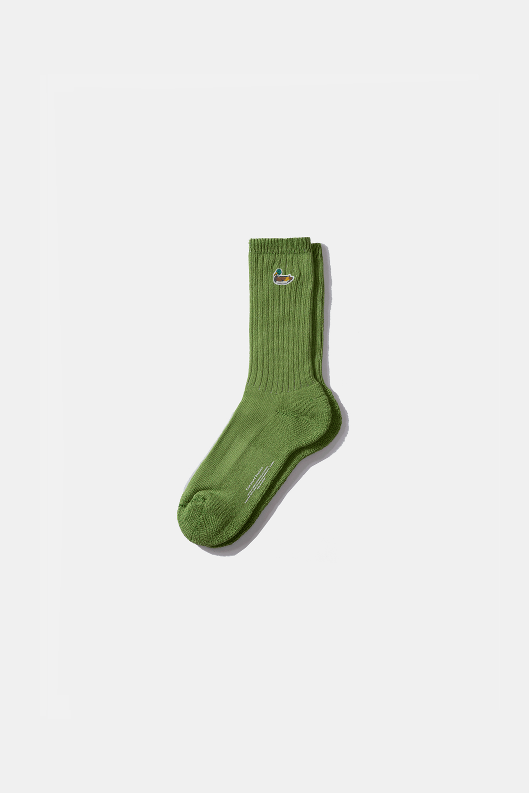 Edmmond Studios Duck Sock Green