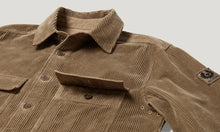 Load image into Gallery viewer, Belstaff Ravine Corduroy Shirt Army Olive

