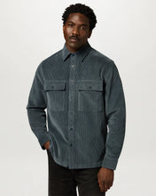 Load image into Gallery viewer, Belstaff Ravine Corduroy Shirt Petrol
