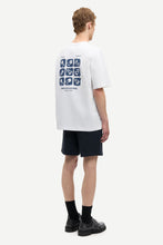 Load image into Gallery viewer, Samsoe Sacohen Tee Blue Stamp
