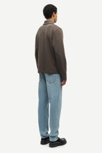 Load image into Gallery viewer, Samsoe Sahannes Full Zip Black Olive
