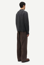 Load image into Gallery viewer, Samsoe Richard Cardigan Dark Grey
