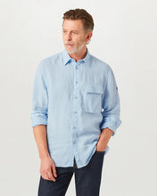 Load image into Gallery viewer, Belstaff Garment Dyed Linen Scale Shirt
