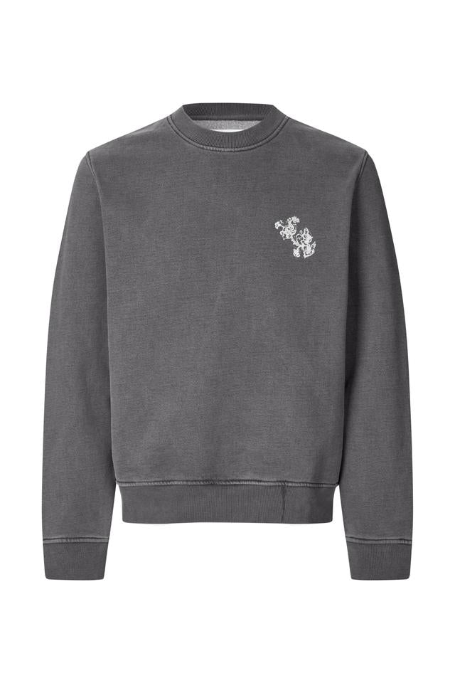 Samsoe Phil Sweatshirt Washed Black