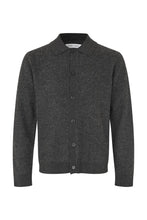 Load image into Gallery viewer, Samsoe Richard Cardigan Dark Grey
