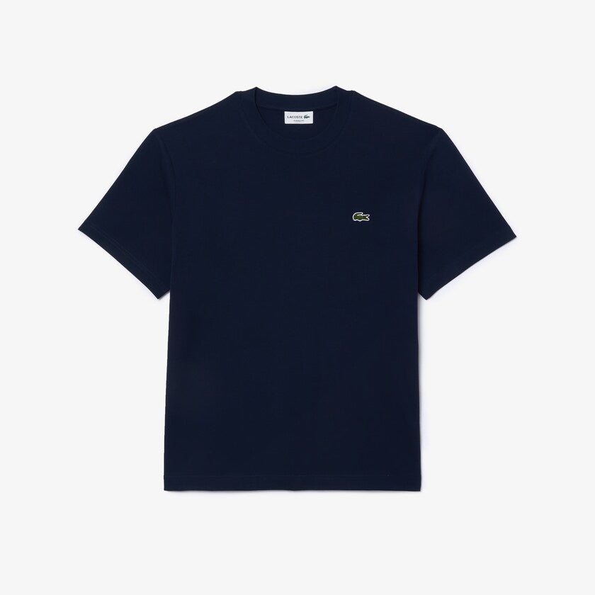 LACOSTE CLASSIC FIT COTTON TEE NAVY