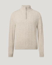 Load image into Gallery viewer, Belstaff Westport Quarter Zip Pale Stone
