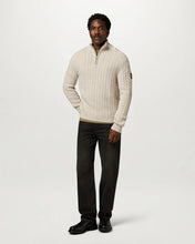 Load image into Gallery viewer, Belstaff Westport Quarter Zip Pale Stone
