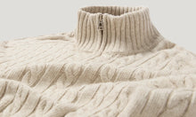 Load image into Gallery viewer, Belstaff Westport Quarter Zip Pale Stone
