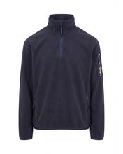 Load image into Gallery viewer, Aquascutum Hidden Hood Polar Fleece Navy
