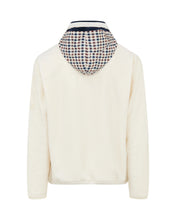 Load image into Gallery viewer, Aquascutum Hidden Hood Polar Fleece Old White
