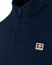 Load image into Gallery viewer, Aquascutum Badge 1/4 Zip Navy
