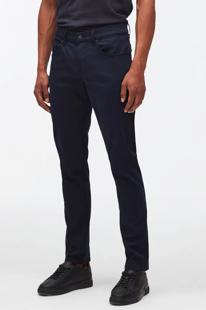 7 FOR ALL MANKIND 'SLIMMY TAPERED' PERFORMANCE PLUS NAVY