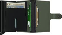 Load image into Gallery viewer, Secrid Miniwallet Matte Green Black
