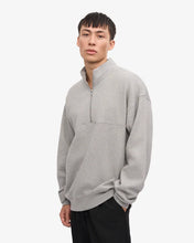 Load image into Gallery viewer, Colorful Standard Quarter Zip Heather Grey
