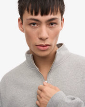Load image into Gallery viewer, Colorful Standard Quarter Zip Heather Grey
