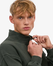 Load image into Gallery viewer, Colorful Standard Organic Quarter Zip Midnight Forest

