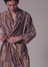 Load and play video in Gallery viewer, Paul Smith Signature Stripe Cotton Gown
