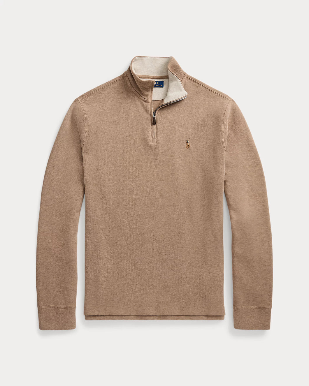 RALPH LAUREN ESTATE RIB QUARTER ZIP