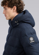 Load image into Gallery viewer, Sandbanks Wool Puffer Navy
