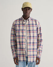 Load image into Gallery viewer, GANT COTTON LINEN CHECK SHIRT
