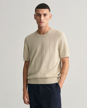 Load image into Gallery viewer, GANT POINTELLE SS KNIT
