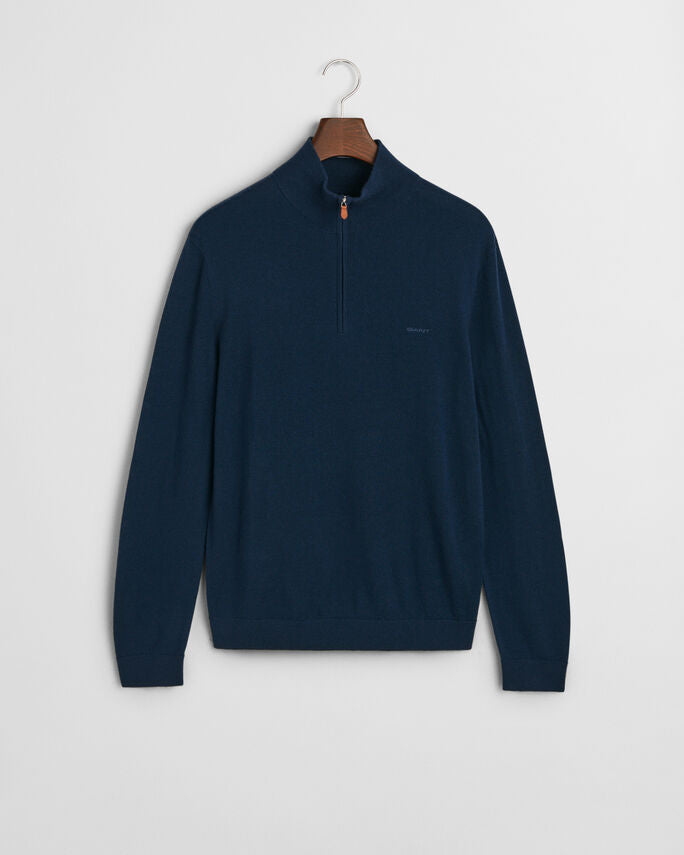 GANT EXTRA FINE MERINO HALF ZIP