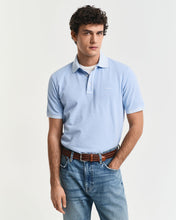 Load image into Gallery viewer, GANT SUNFADED SS POLO FRESH BLUE
