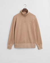 Load image into Gallery viewer, GANT SUNFADED HALF ZIP SWEATSHIRT
