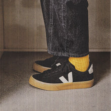 Load image into Gallery viewer, Veja Campo Bold Suede Black Pierre
